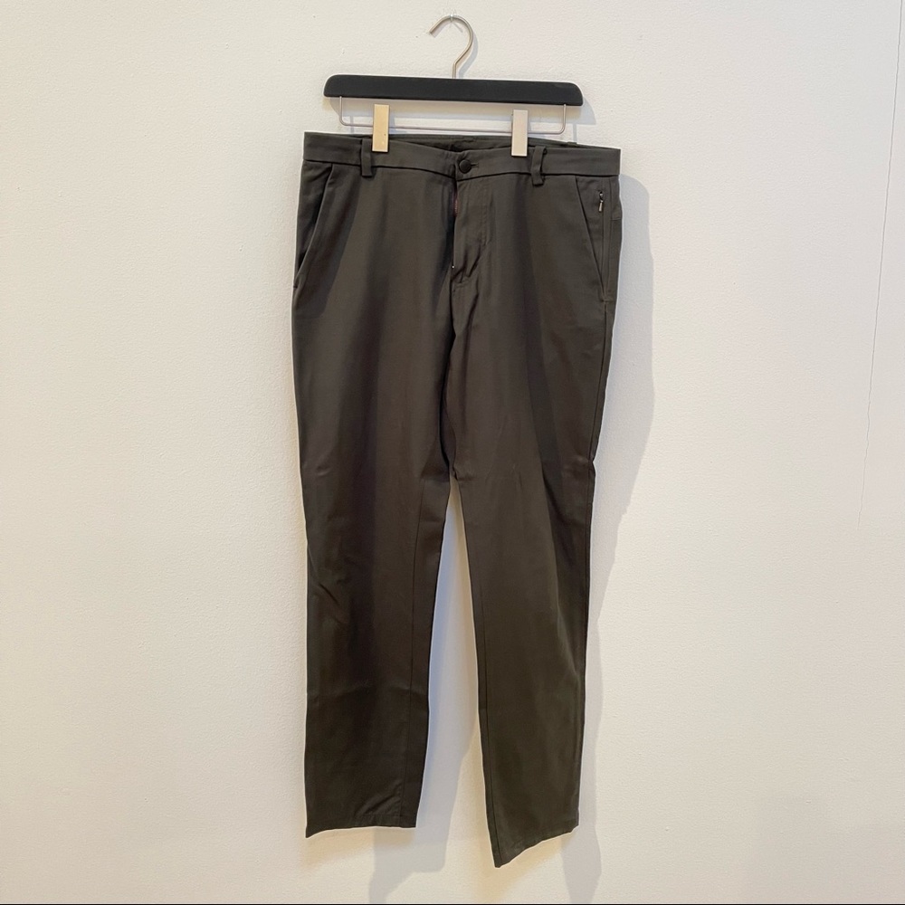 Lululemon Commission Pants Green/Forest Green Size 34